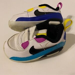 Nike Air Max 90 SE Crib Baby Shoes / Size 4 / VGUC